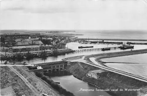 Lot282 Panorama Terneuzen Vanaf de Watertoren Echtfoto Niederlande