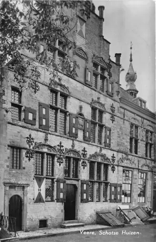 B92155 veere schotse huizen niederlande echtfoto