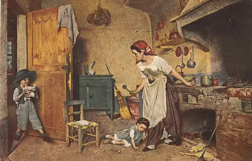 B108009 Niederlande La Mschera G. Chierici Echtfoto UK