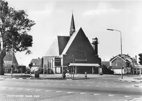 br105458 hoofddorp geref kerk echtfoto niederlande