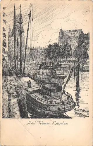 BR56108 Hotel weimar Rotterdam Niederlande