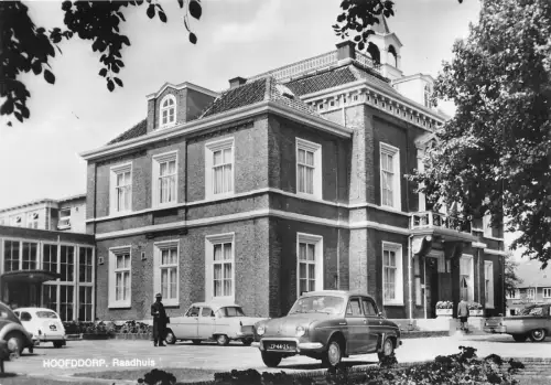 br105459 hoofddorp raadhuis Echtfoto Niederlande