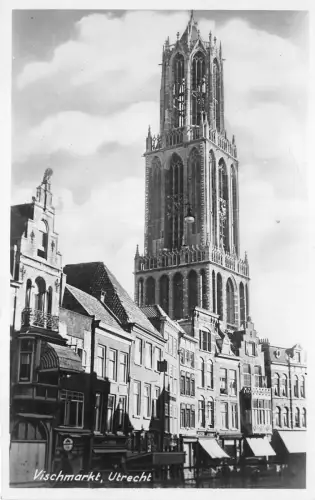 B92377 vischmarkt utrecht Echtfoto Niederlande