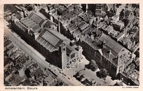 B92429 amsterdam beurs Echtfoto Niederlande