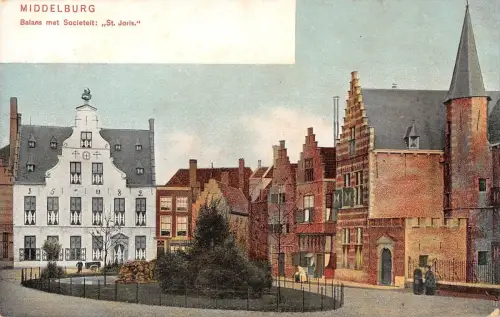 BR70507 middelburg balas met societeit st joris niederlande