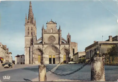 BF30930 bazas gironde la cathedrale st jean france front/back image