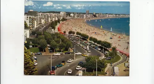 BF31258 la baule l a l espalanade du casino et la p;lag france front/back image