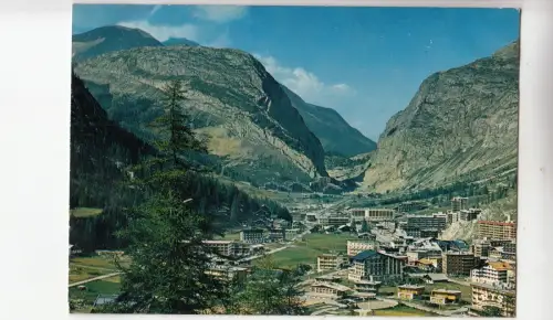 BF19561 val d isere vu d ensemble la daille france front/back image