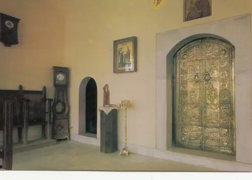 BF14156 Kloster Mega Spillaton Eingang zur Kirche Griechenland Vorder-/Rückbild