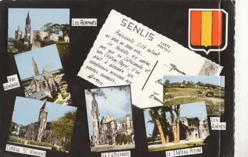 BF24561 senlis france front/back image