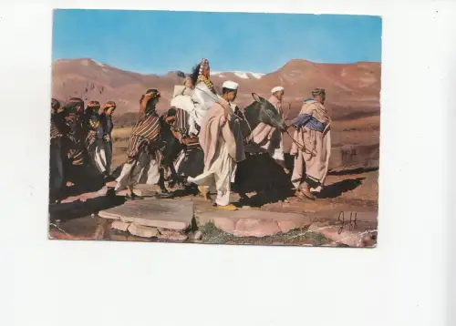 BF17937 Mariage Dans Sud Typen Marokko Vorder-/Rückbild