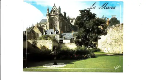 BF13146 le mans sarthe l enciente gallo romaine france front/back image