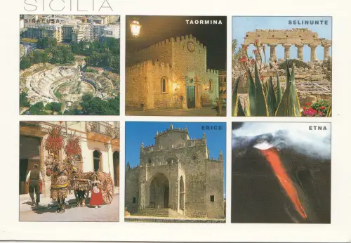 BF23525 sicilia italy front/back image
