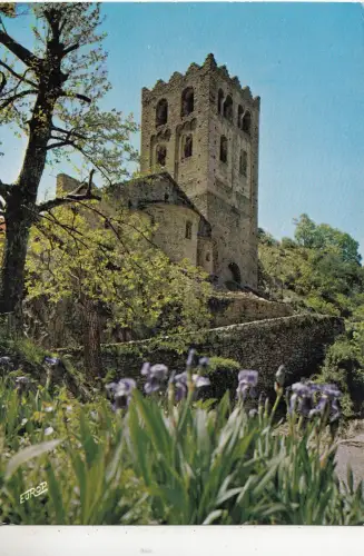 BF31196 roussillon abbaye de st martin du canigou france front/back image