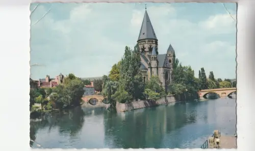BF31652 Metz Mosel Tempel Protestant Frankreich Vorder-/Rückseite Bild