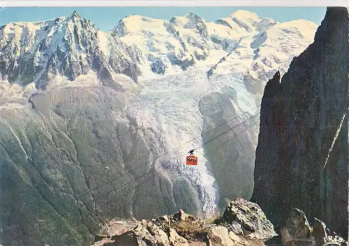 BF13630 chamonix mont blanc telepherique planpraz france front/back image