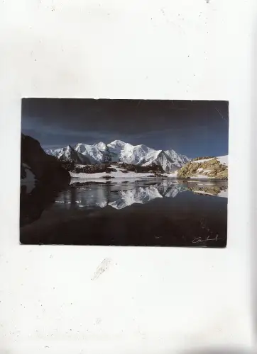 BF25720 lac noir massif des aiguilles rouges france front/back image