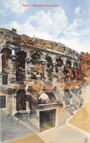 BG25329 Split Spalato Porta Aurea Croatia