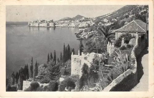 BF34158 dubrovnik pogled od sv jakova croatia front/back scan