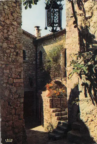 BF22293 eze dans le vieux village le chateau france front/back image