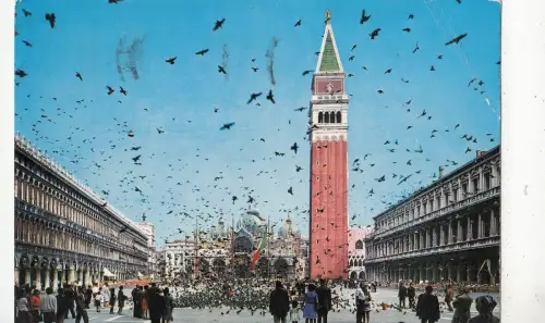 BF23625 venezia piazza san marco italy front/back image