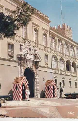 BF20168 monaco la garde princiere devant le palais france front/back image