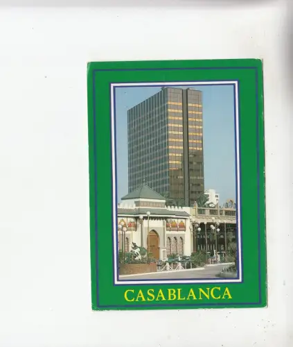 BF27061 Casablanca Center Commercial Marocco Front/Back Image