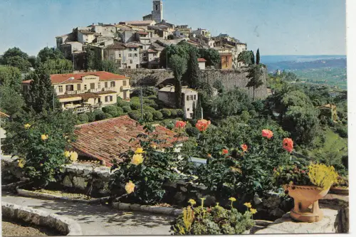 BF20107 vue generale du village saint paul france front/back image