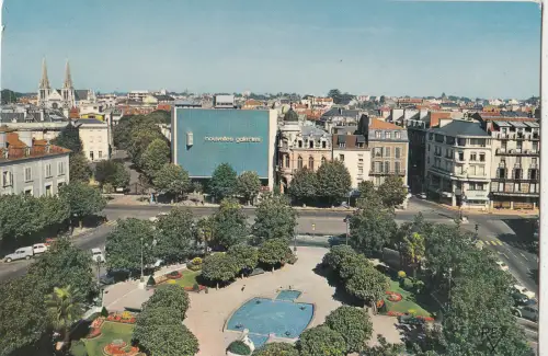 BF25691 la place clemenceau pau p a france front/back image