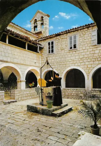 B109210 Kroatien Rab Kampor Klosterhof St. Euphemia