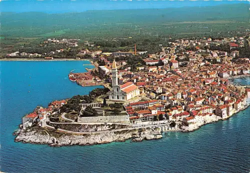 B110732 Kroatien Rovinj Kirche Gesamtansicht Panorama Eglise