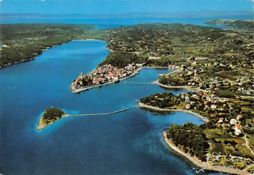 B109206 Kroatien Zab Insel See Gesamtansicht Panorama Lac