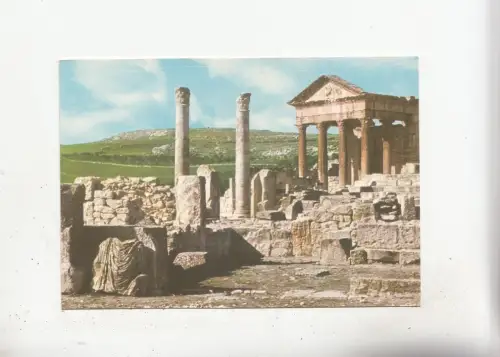 BF28033 ruines romains dougga tunisia front/back image