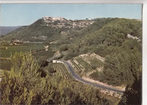 BF22355 Le Castellet Dorf Mittelalter Cateaux des Vins Frankreich Vorder-/Rückbild