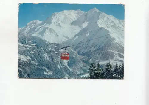 BF20498 st gervais les bains h s telepherique du mont france front/back image