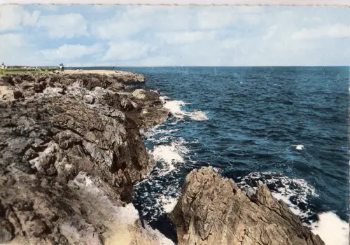 BF12900 un joli point de vue saint pierre plage aude france Vorder-/Rückbild