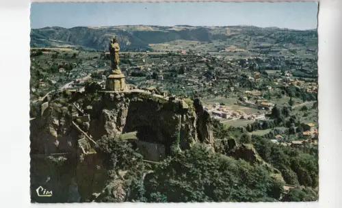 BF20584 le puy h l vue panoramique aerienne france front/back image