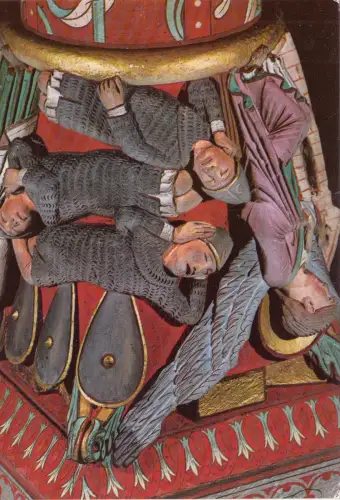 BF14711 issoire puy de dome eglise st austremoine france front/back image