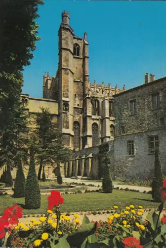 BF24757 Narbonne Kathedrale Saint Just France Vorder-/Rückbild