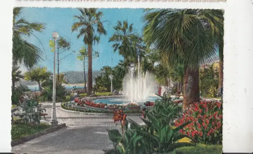 BF30333 varazze giardini e fontana italy front/back image