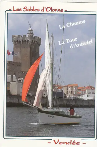 BF25310 les sables d olonne ship vendee france front/back image
