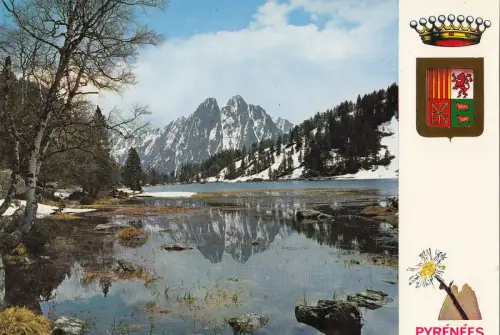 BF15169 din d autonne en haute montagne pyrenäen frankreich Vorder-/Rückbild