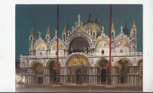 BF23673 basilica di s marco venezia italy front/back image