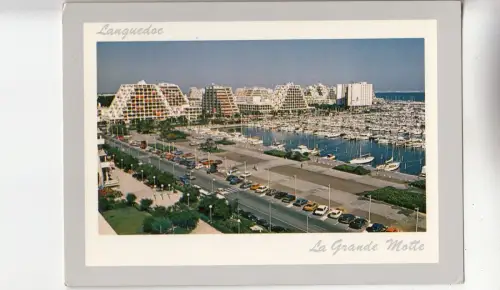 BF28826 la grande motte le port ship france front/back image