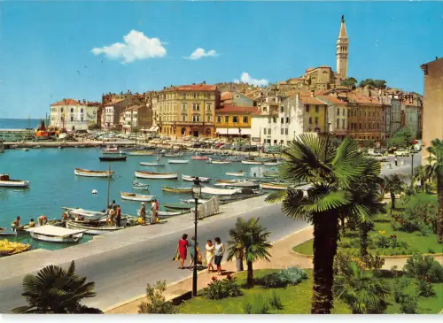 B109473 Kroatien Rovinj Luka Hafen Hafen Boote Bateaux