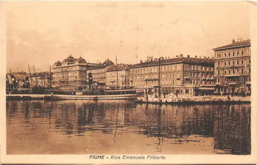 br106466 riva emanuele filiberto fiume croatia rijeka