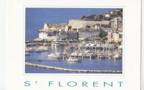 BF20428 st florent corse ship france front/back image