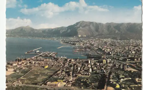 BF23682 Palermo Panorama Italien Vorder-/Rückbild