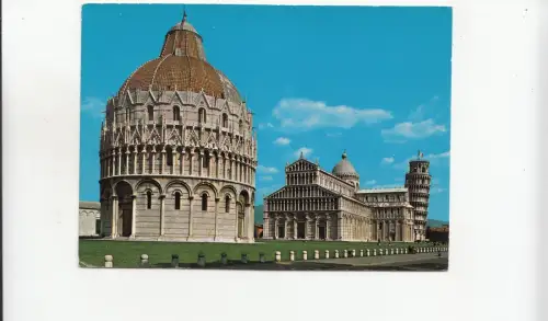 BF29547 pisa duomos square i italy front/back image
