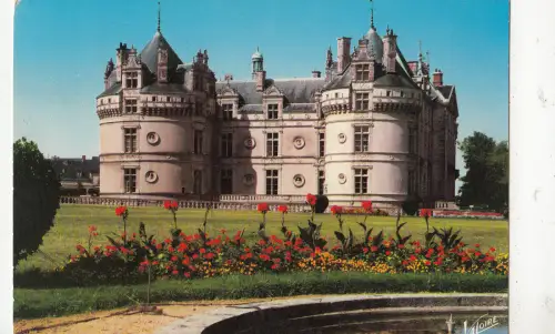 BF15507 le lude le chateau la facade francois france Vorder-/Rückbild